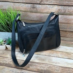 Preston & York Leather Shoulder organizer Bag